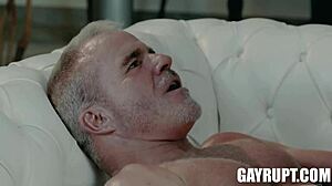 Eat my ass, dale savage! Eric charming bends over for monster cock