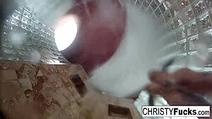 Hot Shower Fun With Christy Dahlia And Ivan