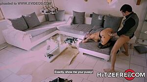 Tattooed German Babe Enjoys Rough Hardcore Sex with Facial