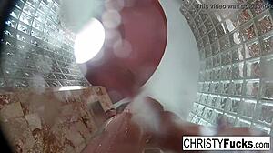 Hot Shower Fun With Christy Dahlia And Ivan