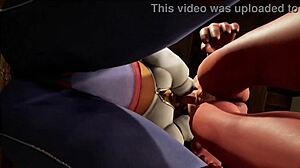 Hell Yeah! Bath Time Turns Wild in Warcraft Parody Hentai 3D!