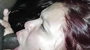 uhh, deepthroatin big black cock, ya know?