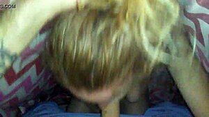 Petite Blonde Blow Job