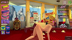 3dgspot - busty blonde bimbo cant resist fucking all her holes compilation 3d animation