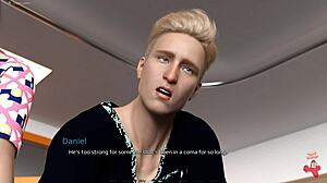 Sara Rides Daddy's Huge Cock in Animated Hentai Game