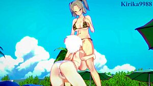 Imu And Miyabi Intense Lesbian Play And Futanari Sex - Senran Kagura Hentai