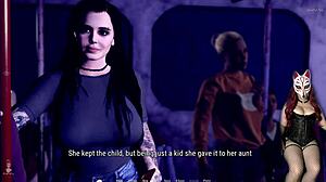 Rough public blowjob in a dirty toilet stall