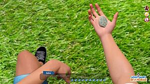 ep22 violet cums hard from clapping in hentai group. helping the hotties rocks!