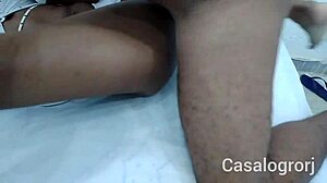 I am Leo Ogro fucking the newbie Karina Mello deliciously, but the black guy interrupted my cumshot in this reality scene