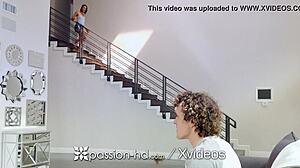 Passion-HD step sister takes big dick in video game bonding, wow!