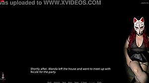 Ms Denvers dominates game with big Asian tits