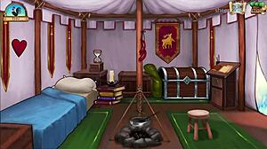 myrtle shows big boobs in lingerie