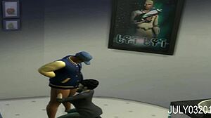 Voyeur Sees Chinese Lady Sucking Black Dick!