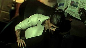 office setting turns wild with curvy black babe