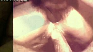 Vintage dark London vibes with double penetration in swinging sixties shadows.