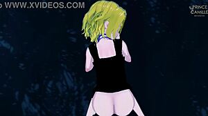 anna wants to exorcise you with her wet vagina - shaman king