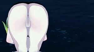 anna wants to exorcise you with her wet vagina - shaman king