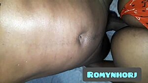 Fat teen prostitute takes monster cock in her shaved pussy and ass while friend narrates