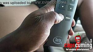 Morning Shenanigans with Her Big Ebony Ass Shaking for Wild Orgasmic Fun.