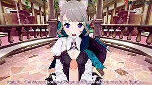 lynette sucks and bangs in genshin impact pov