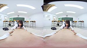 Classroom confession got so naughty with senpai! 😍