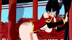 damn, this 3d hentai cartoon got me hooked with wild anime action!