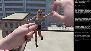 Big apple small gesture episode 14 with 3d comics and cartoon sex scenes