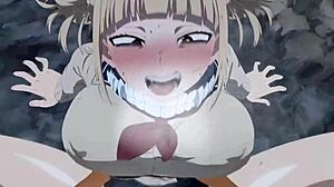 feeling the passion as toga himiko gets creampied in this 3d hentai anime