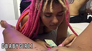 Surprise visit during shaving session