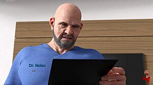 Sara Rides Daddy's Huge Cock in Animated Hentai Game