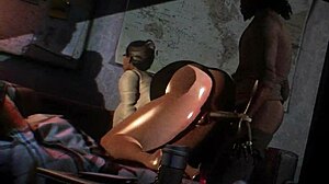 office setting turns wild with curvy black babe