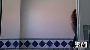 Black Man Dominates in Public Ladies Room Encounter