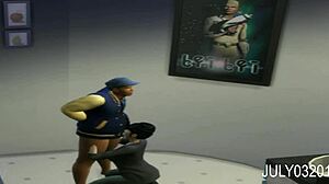 Voyeur Sees Chinese Lady Sucking Black Dick!