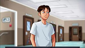 Detailed Hentai Scene with Teacher and MILF in Summertime Saga Episode 85