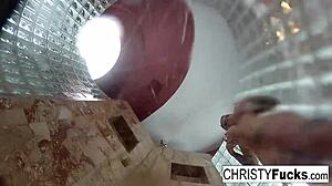 Hot Shower Fun With Christy Dahlia And Ivan
