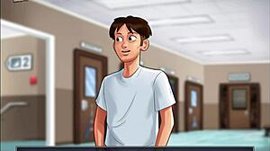 Detailed Hentai Scene with Teacher and MILF in Summertime Saga Episode 85