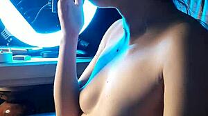 i’m so into my sexy smoking stepsister, her vibe is just unreal!