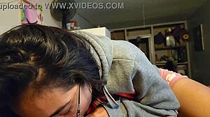 Cute Nerd Couple's Blowjob Compilation!