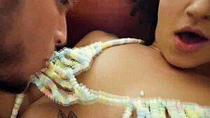 Candy's gf gets pounded hard in lingerie