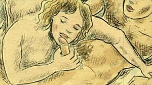 アニメからのヴィンテージエロ漫画イラスト