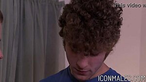 Butt pirate Brandon Wilde ravages Calvin Banks’ tight booty.