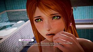 Hey, wanna see Elizabeth Laroche’s nude scenes in Waifu Academy porn game play?