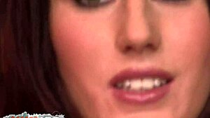 Skinny brunette with perfect body gets her ass fucked by monster cock