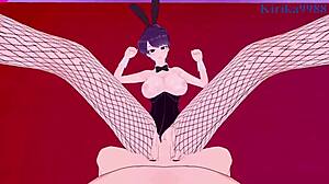 Shuuko komi has intense sex in pov hentai