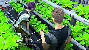 meeting shy emo girl in space