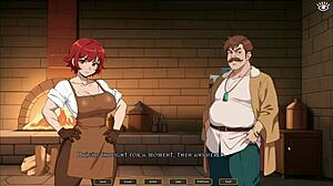 Whoa, iubire tomboy în joc hentai fierbinte forge ep 5, doggystyle riscant în aer liber! 🔥