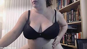 SNACKING on Tiramisu Cake with Chubby Teen Tits!