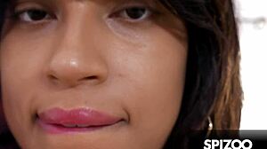 Diamond Banks' bubble butt intensely filled with massive BBC