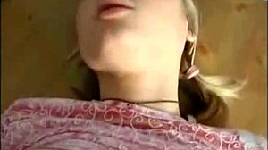 sexy teen 18+ feels intense pleasure with boyfriend's cock