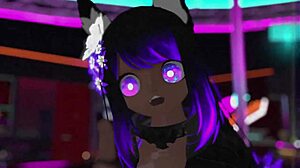 Vrchat User Performs Pole Dancing